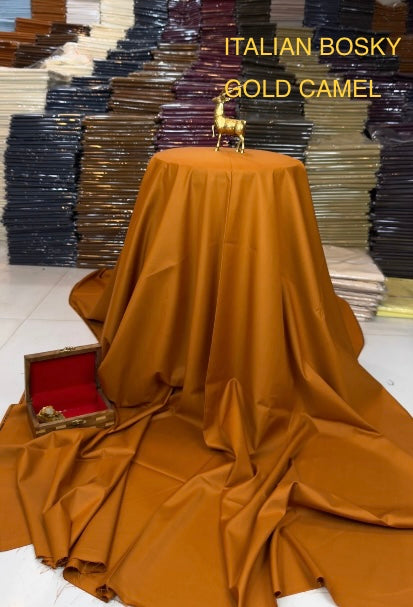 ITALIAN BOSKY GOLD CAMEL