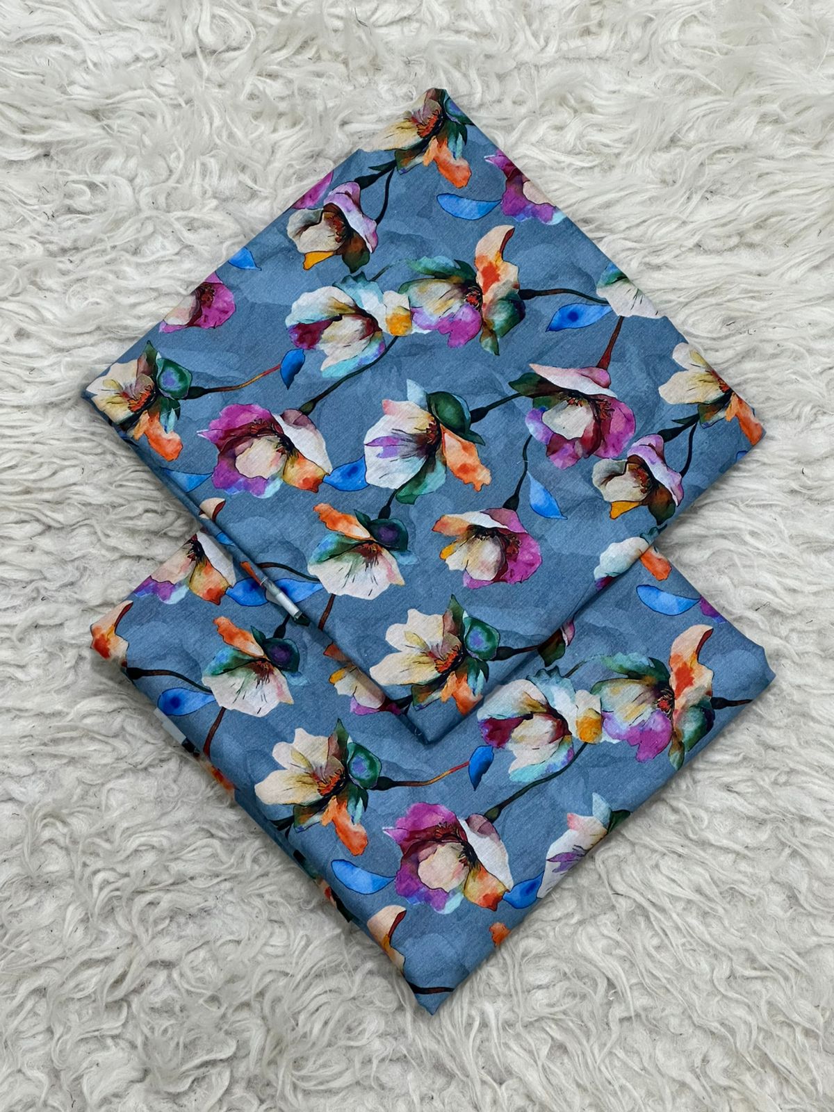 Al Karam lawn 2Pcs D1012